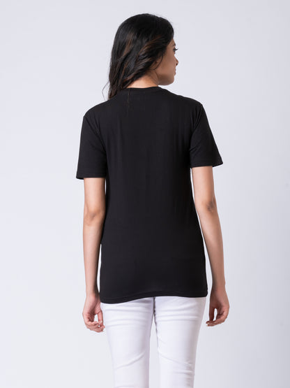 Khoaai Black Unisex Graphic Tee