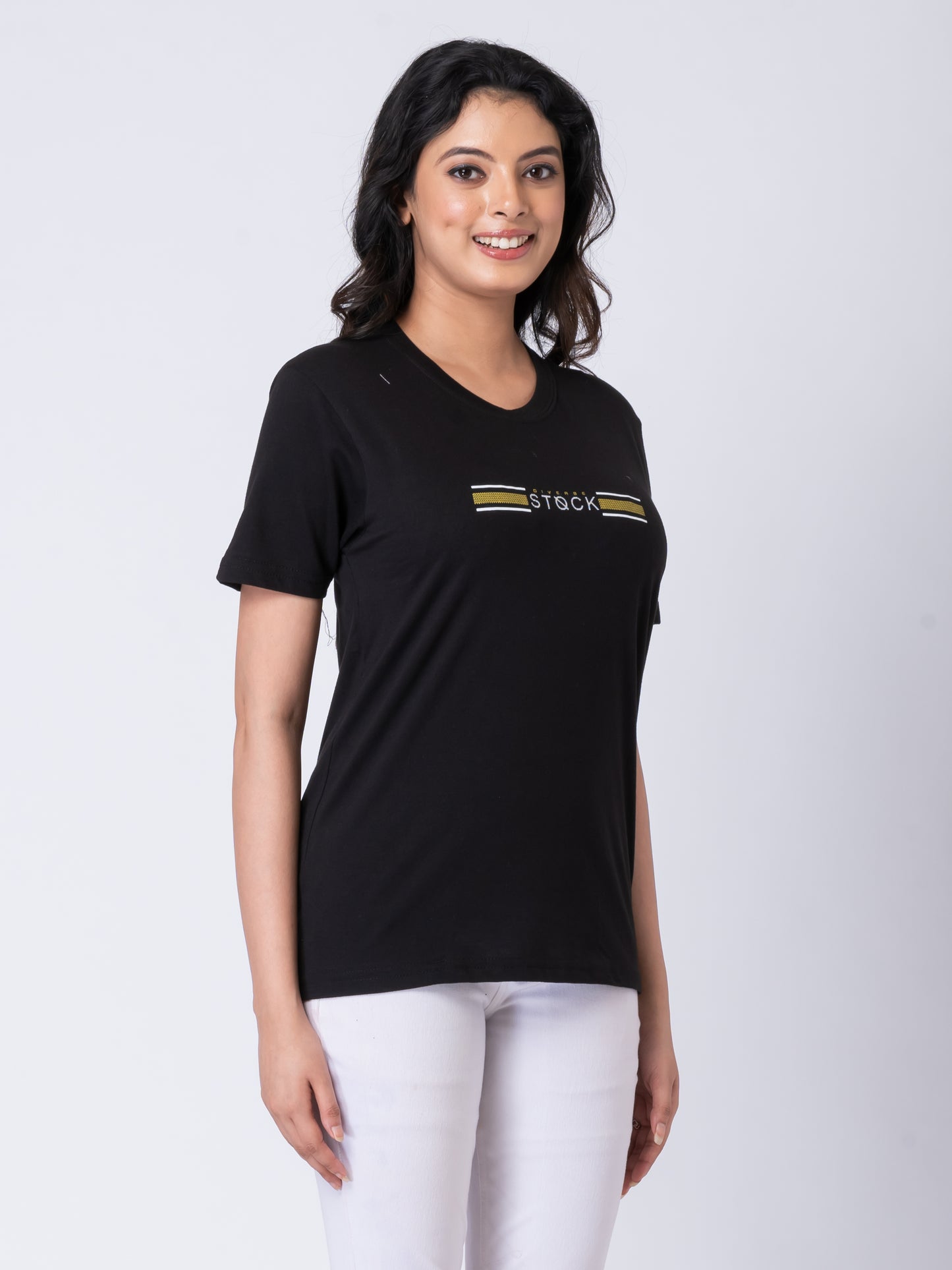 Khoaai Black Unisex Graphic Tee