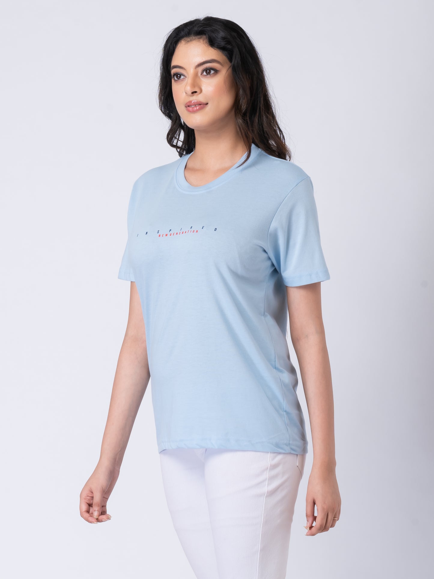 Khoaai Sky Blue Unisex Graphic Tee