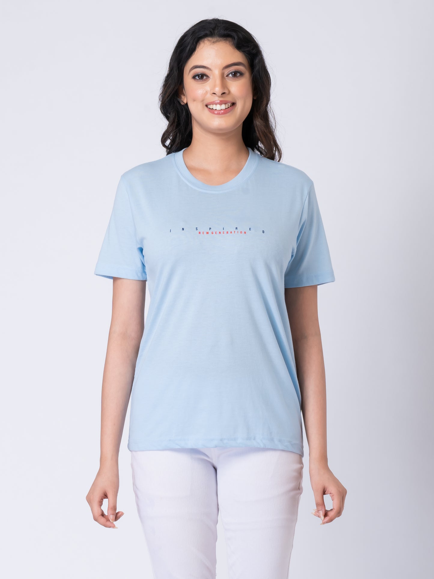 Khoaai Sky Blue Unisex Graphic Tee