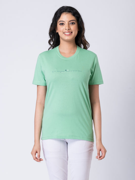 Khoaai Mint Green Unisex Graphic Tee