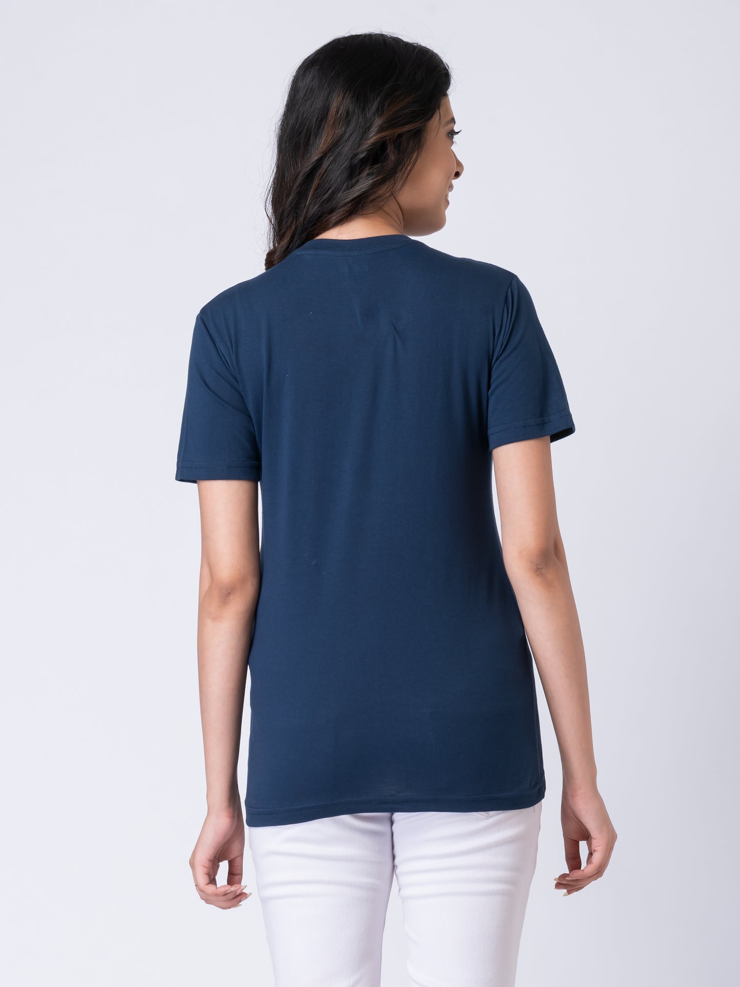 Khoaai Navy Blue Unisex Tee