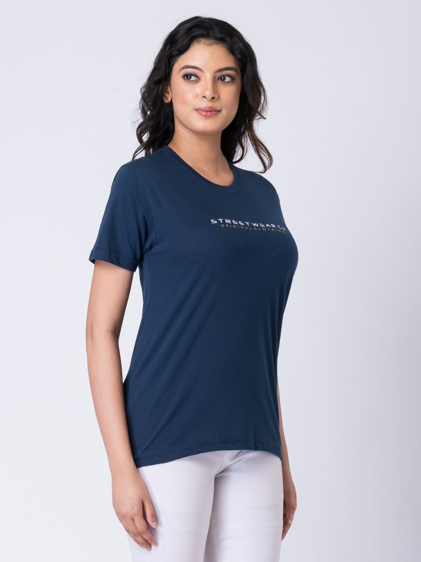 Khoaai Navy Blue Unisex Tee