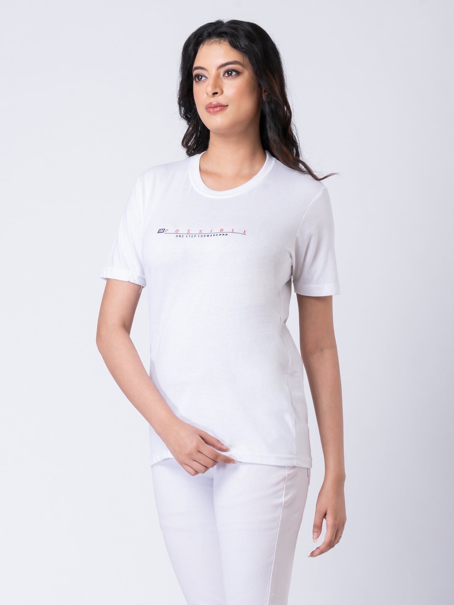 Khoaai Unisex white Tee