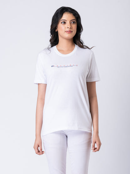 Khoaai Unisex white Tee