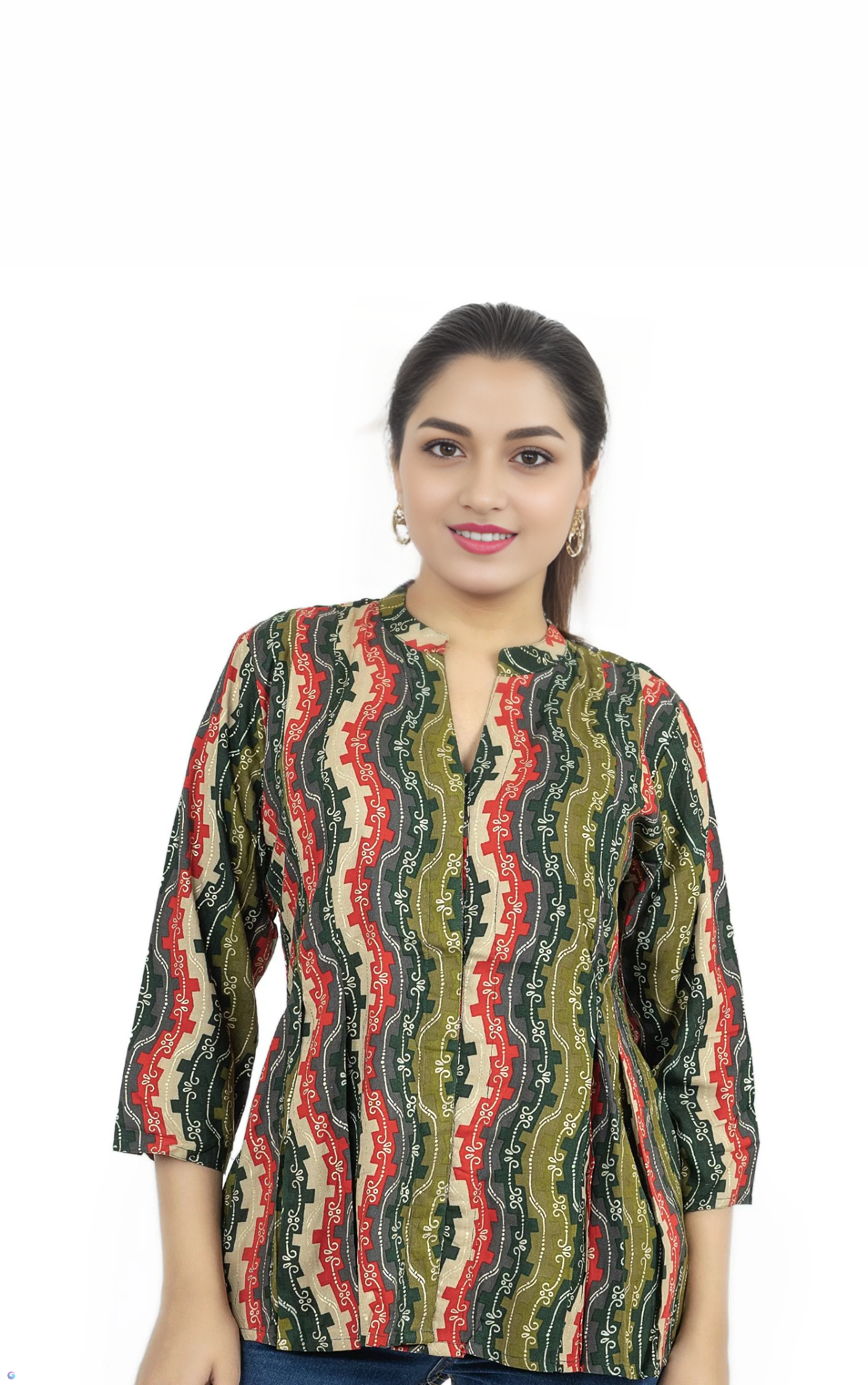 Multicolour Printed Top.