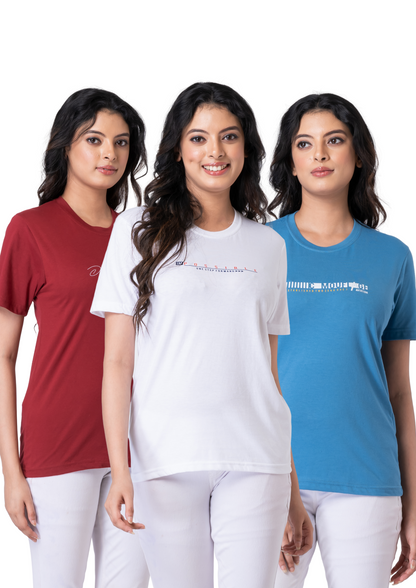 Khoaai Pack of 3 comfy tops