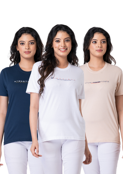 Khoaai Pack of 3 comfy tops