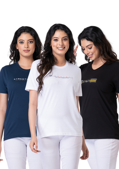 Khoaai Pack of 3 comfy tops