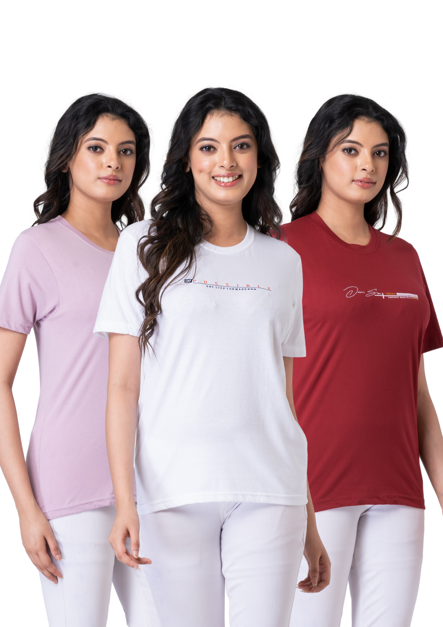 Khoaai Pack of 3 comfy tops