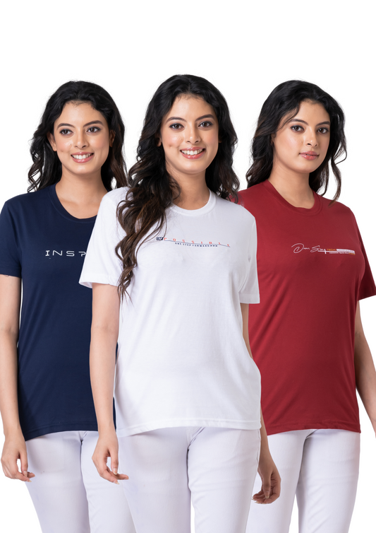 Khoaai Pack of 3 comfy tops