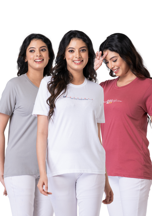 Khoaai Pack of 3 comfy tops