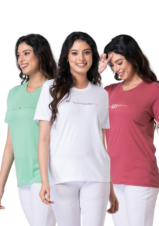 Khoaai Pack of 3 comfy tops