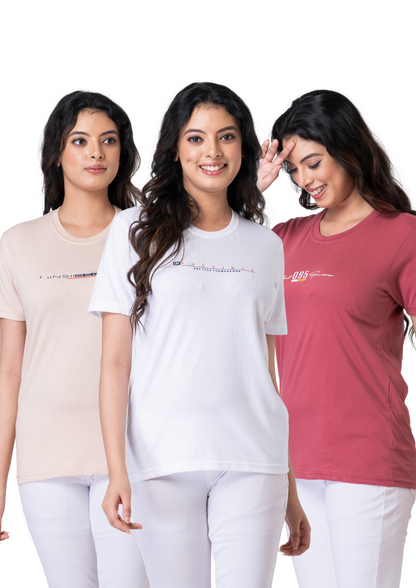 Khoaai Pack of 3 comfy tops