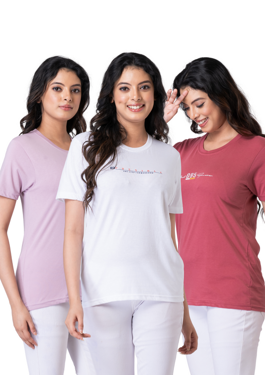 Khoaai Pack of 3 comfy tops