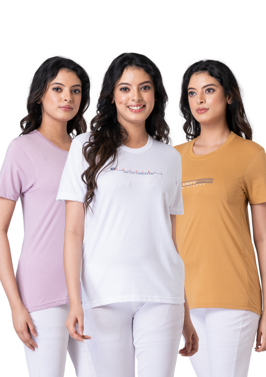 Khoaai Pack of 3 comfy tops