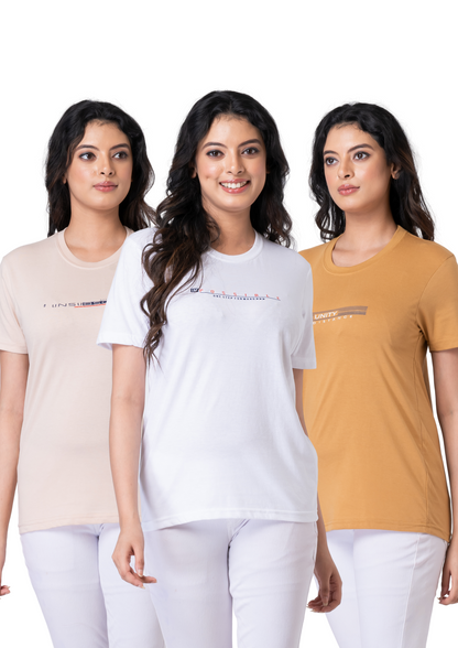 Khoaai Pack of 3 comfy tops