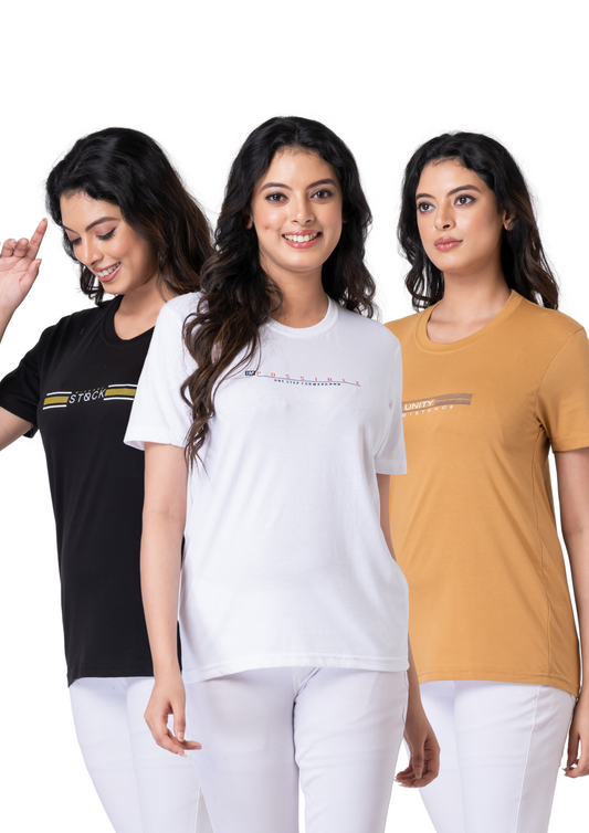 Khoaai Pack of 3 comfy tops