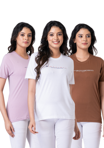 Khoaai Pack of 3 comfy tops