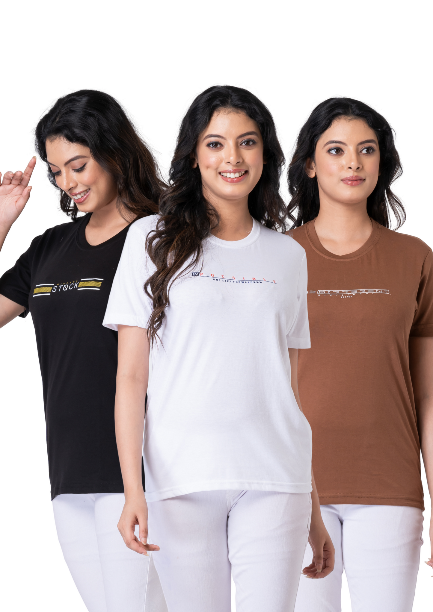 Khoaai Pack of 3 comfy tops