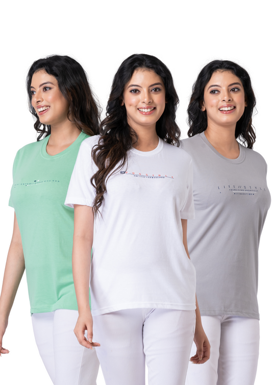 Khoaai Pack of 3 comfy tops