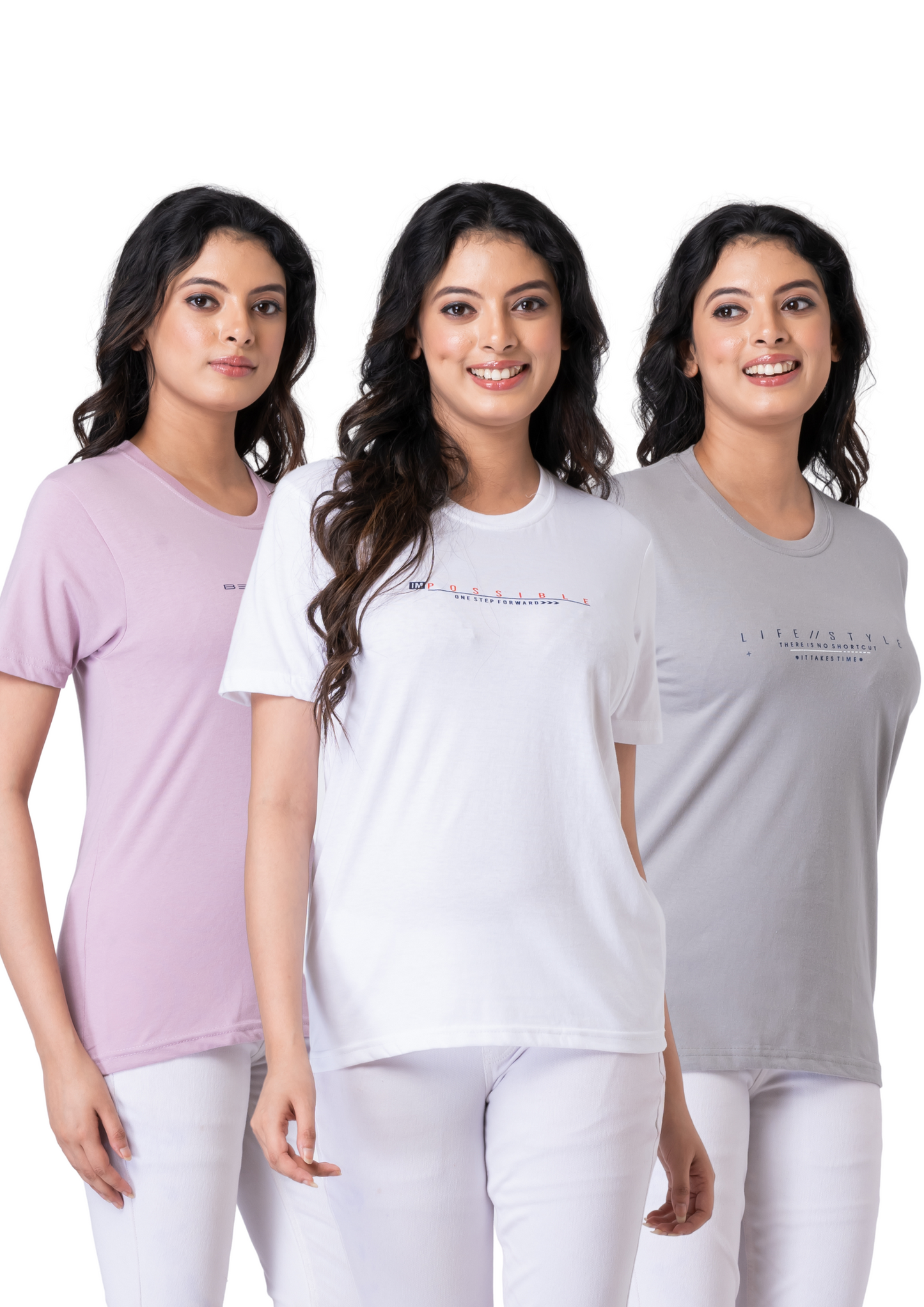 Khoaai Pack of 3 comfy tops