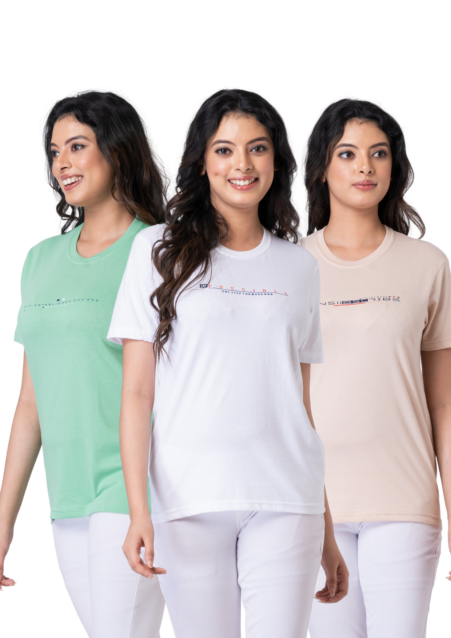 Khoaai Pack of 3 comfy tops