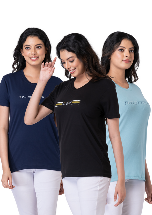 Khoaai Pack of 3 comfy tops