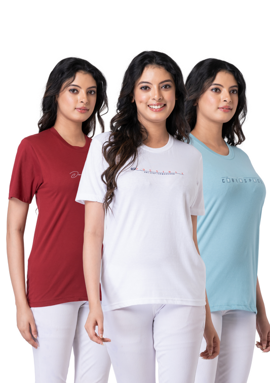 Khoaai Pack of 3 comfy tops