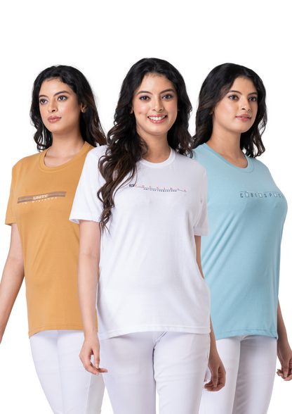 Khoaai Pack of 3 comfy tops