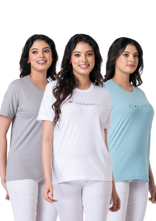 Khoaai Pack of 3 comfy tops