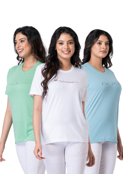 Khoaai Pack of 3 comfy tops