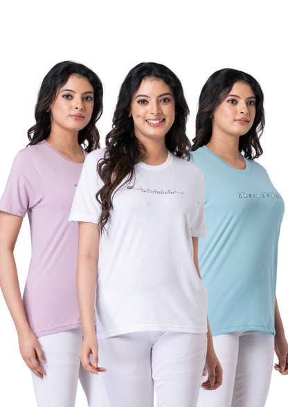 Khoaai Pack of 3 comfy tops