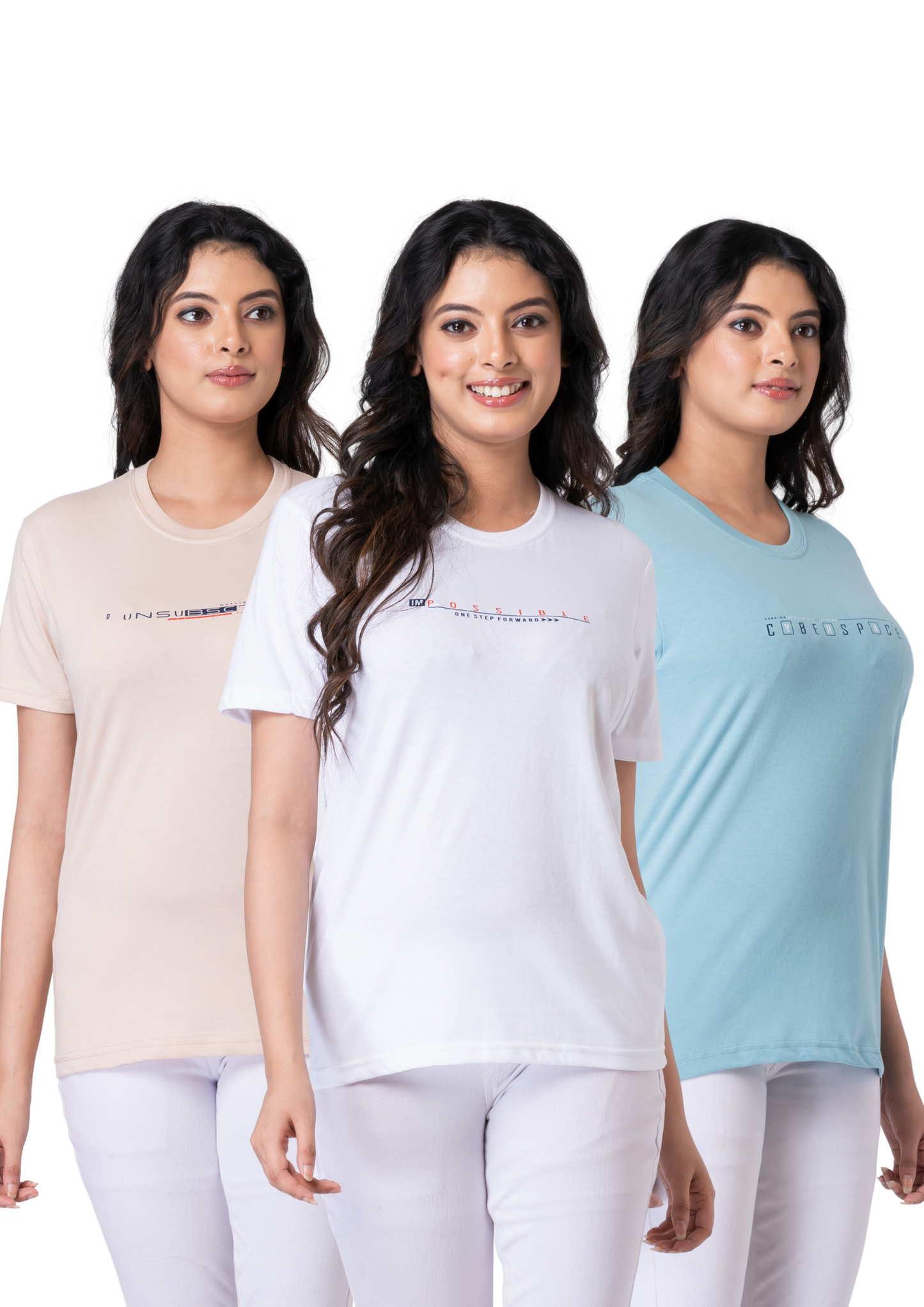 Khoaai Pack of 3 comfy tops