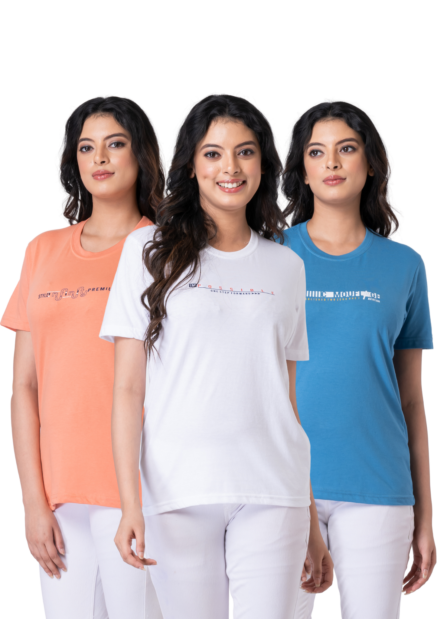 Khoaai Pack of 3 comfy tops