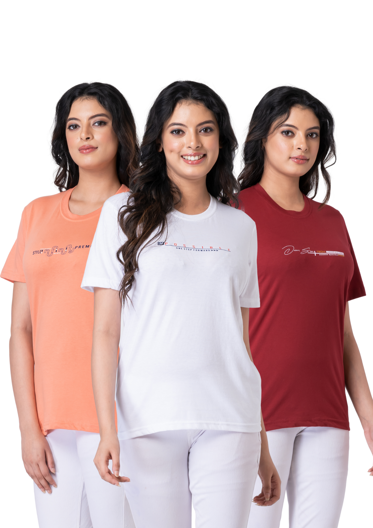 Khoaai Pack of 3 comfy tops