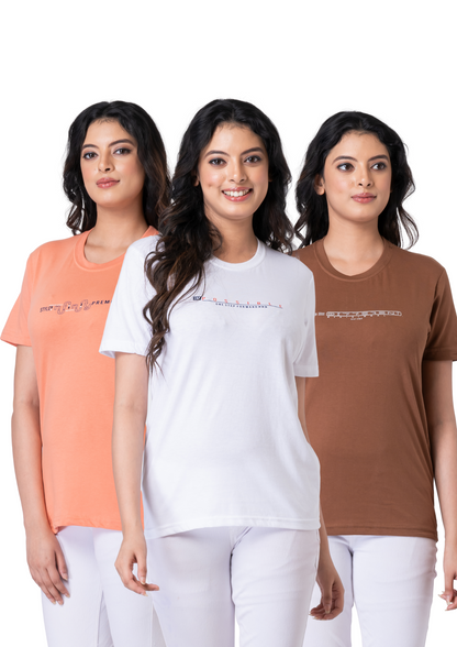 Khoaai Pack of 3 comfy tops