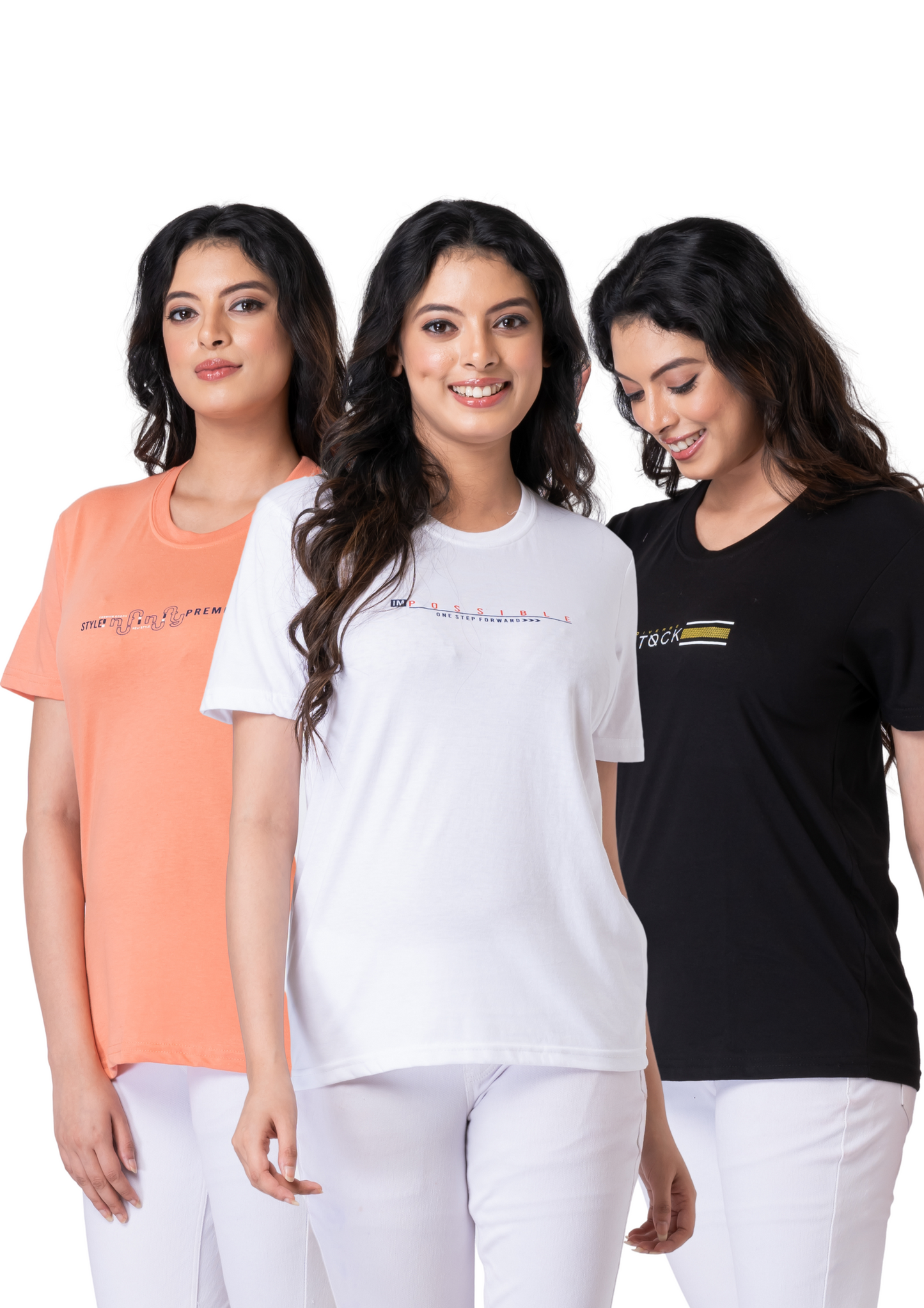 Khoaai Pack of 3 comfy tops