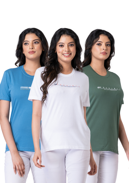 Khoaai Pack of 3 comfy tops