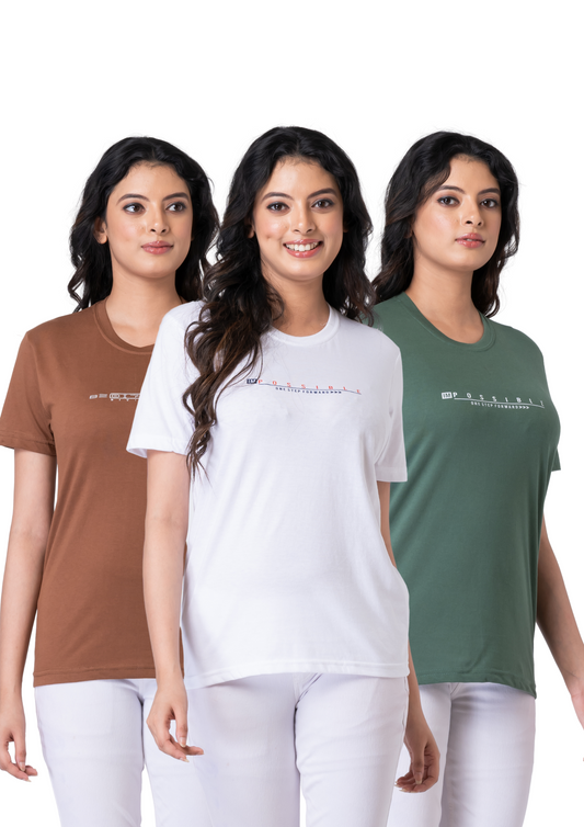 Khoaai Pack of 3 comfy tops