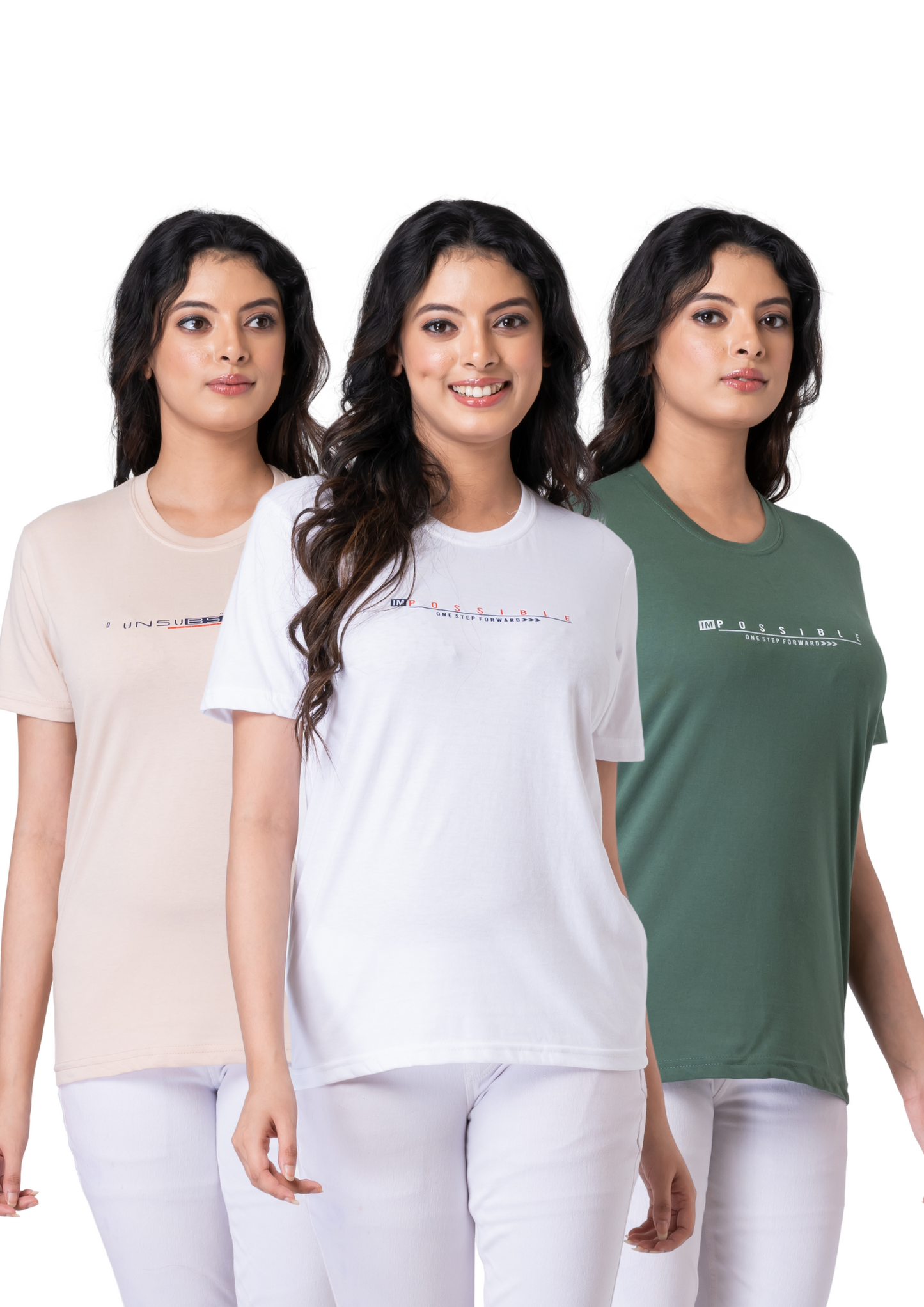 Khoaai Pack of 3 comfy tops