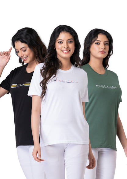 Khoaai Pack of 3 comfy tops