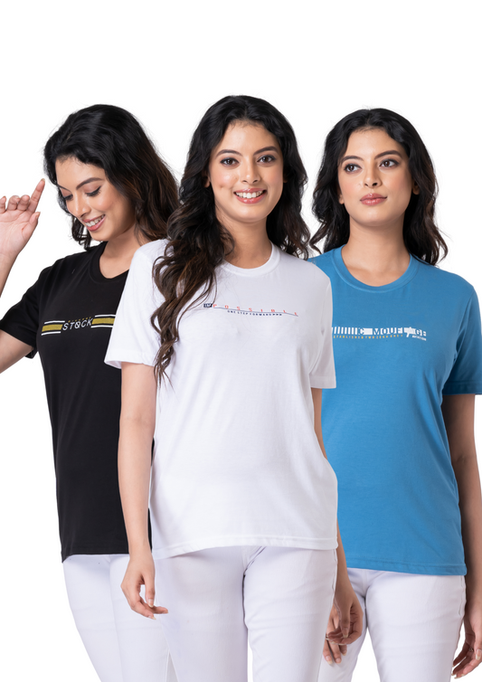 Khoaai Pack of 3 comfy tops