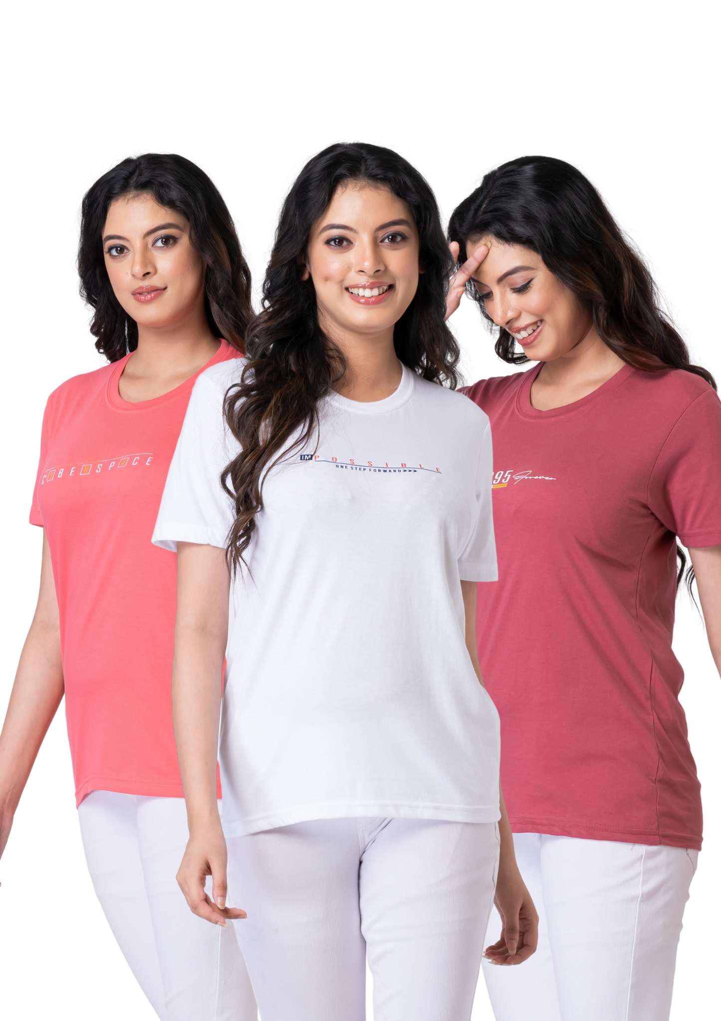 Khoaai Pack of 3 comfy tops