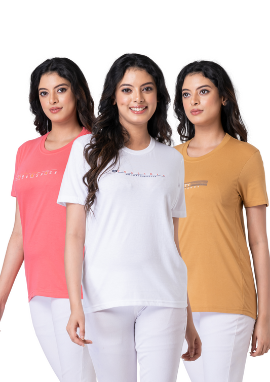 Khoaai Pack of 3 comfy tops