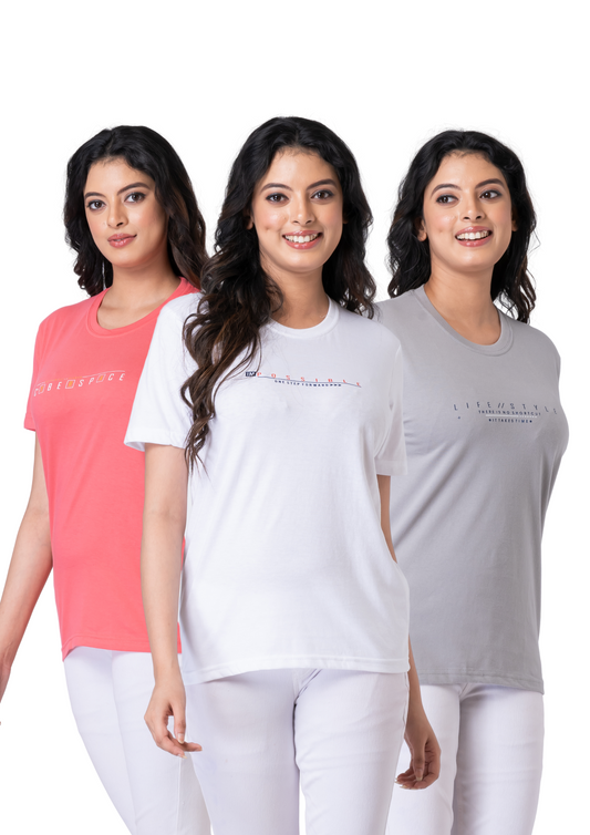 Khoaai Pack of 3 comfy tops