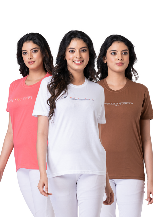 Khoaai Pack of 3 comfy tops