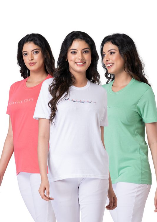 Khoaai Pack of 3 comfy tops