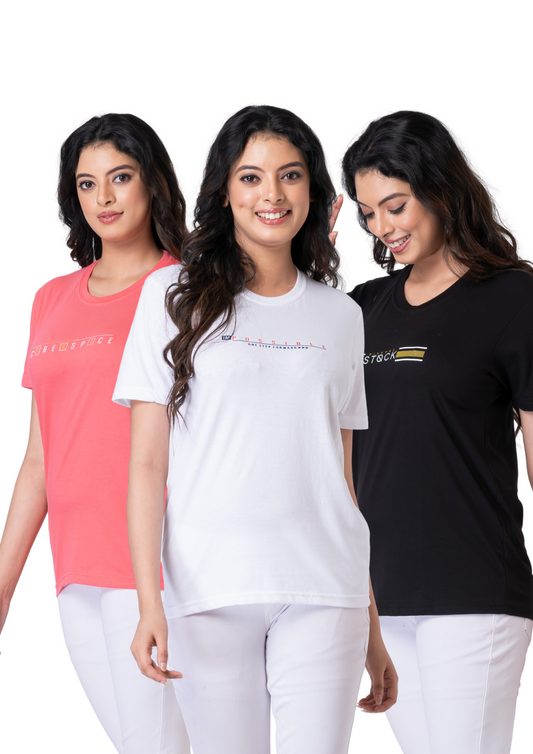 Khoaai Pack of 3 comfy tops