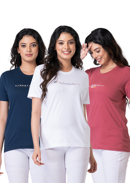 Khoaai Pack of 3 comfy tops